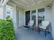Cozy front patio with seating, perfect for enjoying the outdoors at 1150 Collier Nw Rd # D20, Atlanta, GA 30318