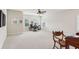 Empty bedroom with plush carpet, neutral colors, and a ceiling fan with lighting at 2434 Soft Maple St, Atlanta, GA 30360