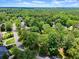 Aerial view of neighborhood with mature trees and winding streets in the background at 3770 Clubland Trl, Marietta, GA 30068