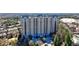 A high-rise condominium building with a stunning rooftop and manicured grounds at 2700 Paces Ferry Se Rd # 202, Atlanta, GA 30339
