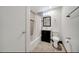 Bathroom with a shower-tub combination, vanity, toilet, and neutral tile flooring at 3142 Reeves Se St, Smyrna, GA 30080