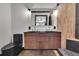 Stylish bathroom featuring double sinks, modern fixtures, and a sleek, contemporary design at 1722 San Gabriel Ave, Decatur, GA 30032