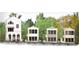 Charming street featuring beautifully designed homes with unique architectural styles surrounded by lush greenery at 215 Rolison Way, Fayetteville, GA 30214