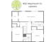 Upstairs layout featuring primary bedroom, two bedrooms and 2 baths and W.I.C at 1652 Weymouth Ct, Tucker, GA 30084