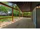 This back deck features sturdy wood construction and ample entertaining space at 638 Medford Se Pl, Smyrna, GA 30080