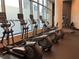 Bright gym featuring multiple elliptical machines and large windows with city views at 1080 Peachtree Ne St # 2915, Atlanta, GA 30309