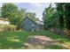 Well-maintained backyard with a brick patio, perfect for outdoor entertaining and relaxing at 1650 Tomahawk Trl, Cumming, GA 30041
