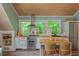 Charming kitchen featuring custom cabinetry, stainless steel appliances, and butcher block island at 341 Lands Se Ml, Marietta, GA 30067