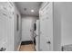 Convenient laundry room featuring washer, dryer, and storage space at 159 Cranbrooke Dr, Dallas, GA 30157