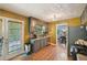 Well-equipped kitchen with granite countertops, stainless steel appliances, and access to the dining area at 4035 Woodbridge Ct, Powder Springs, GA 30127