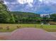 Scenic pond and lush green lawn with geese enjoying the peaceful surrounding at 607 Tall Timbers, Woodstock, GA 30188