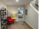 Hallway with neutral color palette leading to a bedroom at 1406 Lucan Nw Ln # Wc221, Lawrenceville, GA 30043
