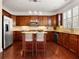 Well-appointed kitchen with stainless steel appliances, granite countertops and hardwood floors at 2513 Friar Tuck Se Ln # 1, Atlanta, GA 30339