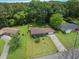 Aerial view of the property showcasing its landscaping and neighborhood at 3779 Elkridge Dr, Decatur, GA 30032