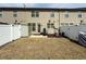 Spacious backyard with a privacy fence, providing a secure and secluded outdoor living space at 3318 Sardis Bend Dr, Buford, GA 30519