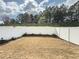 Large backyard featuring a full privacy fence providing ample space for outdoor activities and entertaining at 3318 Sardis Bend Dr, Buford, GA 30519