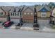 Charming townhouses with attached garages and neatly landscaped front yards, enhancing curb appeal at 3318 Sardis Bend Dr, Buford, GA 30519