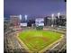 Expansive aerial view of a baseball stadium with bright lights and a large crowd at 2335 Portrush Way (Lot 26) Dr, Atlanta, GA 30339