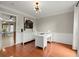Stylish home office with ample natural light, hardwood floors, and updated decor at 4504 Reva Ne Way, Marietta, GA 30066