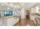 Modern kitchen featuring stainless steel appliances, granite countertops, and an open layout at 218 Ward Rd, Ellenwood, GA 30294