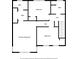 Upstairs floor plan featuring bedrooms, baths, and halls, providing a clear layout of the upper level at 1489 Kolb Ridge Sw Dr, Marietta, GA 30008