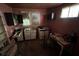 Outdated kitchen featuring dated appliances, cabinetry, and a vintage aesthetic, ready for renovation at 158 Milton Sw Ave, Atlanta, GA 30314