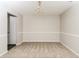 Cozy dining room with carpet flooring and a chandelier at 2743 High Tide Dr, Atlanta, GA 30349
