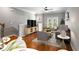 Cozy living area with hardwood floors, a flat-screen TV, and comfortable seating at 2015 Liberty Nw Ct, Atlanta, GA 30318