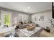 Inviting living room with stylish decor, comfortable seating, and a bright, airy ambiance at 2015 Liberty Nw Ct, Atlanta, GA 30318