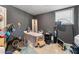 Office features gray walls, and lots of storage at 4361 Kimball Rd, Atlanta, GA 30331