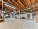 Unfinished basement with exposed beams and utilities offering potential for customization at 104 Cochran Ridge Rd, Dallas, GA 30157