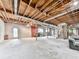 Spacious unfinished basement with an exterior door offers potential for additional living space at 104 Cochran Ridge Rd, Dallas, GA 30157