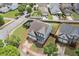 The aerial view highlights the property's curb appeal and desirable neighborhood location at 501 White Oak Path, Canton, GA 30115
