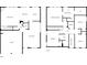 The floor plan shows the layout of the first and second floors at 501 White Oak Path, Canton, GA 30115