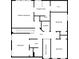Second floorplan featuring bedrooms, bathrooms, laundry room and walk in closet at 501 White Oak Path, Canton, GA 30115
