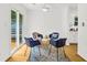 Cozy dining area with sliding glass doors to the backyard and seating for four at 1997 N Landing Way, Marietta, GA 30066