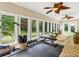 Bright exercise room featuring multiple windows with nature views at 1997 N Landing Way, Marietta, GA 30066