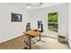 Bright home office with a large window providing natural light and scenic views at 1997 N Landing Way, Marietta, GA 30066