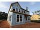 Exterior view of an unfinished two-story home showcasing its structure under construction at 4720 Briscoe Dr, Cumming, GA 30028
