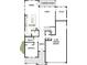 Detailed first-floor plan with kitchen, dining, Gathering room, garage, and bedroom layout at 4720 Briscoe Dr, Cumming, GA 30028