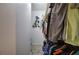 Walk-in closet with organized hanging storage and shelving providing ample space at 527 Cass White Nw Rd, Cartersville, GA 30121