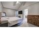 Comfortable main bedroom featuring a spacious closet, fireplace, en-suite bathroom and vaulted ceiling at 527 Cass White Nw Rd, Cartersville, GA 30121