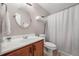 Cozy bathroom featuring a single vanity, a neutral color scheme, and a shower/tub combination at 1925 Piedmont Cove Ln, Cumming, GA 30040