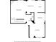 First floor floor plan showing layout of the kitchen, living room, and Gathering room at 1925 Piedmont Cove Ln, Cumming, GA 30040