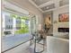 Living room with access to the balcony and nice view at 1106 Briar Cove Cir, Atlanta, GA 30329
