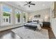 Serene main bedroom filled with natural light, with plush bedding and tasteful accents at 1106 Briar Cove Cir, Atlanta, GA 30329