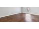 Bright bedroom with hardwood floors and a lattice window offering natural light at 3187 Abbeywood Dr, Decatur, GA 30034