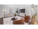 Stylish living room with neutral tones, modern furniture, and plenty of natural light at 3187 Abbeywood Dr, Decatur, GA 30034