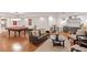 Finished basement offering a game room with pool table, wet bar, and comfortable seating for ultimate relaxation at 5025 Savannah Run, Cumming, GA 30040