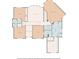 Second floor layout featuring the primary bedroom suite with walk-in closets and a luxurious ensuite bathroom, plus 3 other bedrooms at 5025 Savannah Run, Cumming, GA 30040